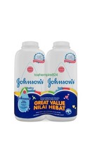 2 x 500g Johnson's Baby Powder Classic Cornstarch 500g Gentle Baby Skin Care
