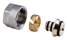 ZłACZKA ZACISKOWA 3-4" DO RUR WIELOWARSTWOWYCH 16X2 MM (KPL. 2 SZT) Ferro