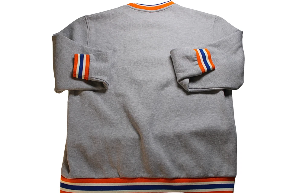 Sudadera New York Mets New Era 2XL Gris Retro Pullover Abanico Bordado Foto 2 de 4
