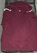 Old Navy Burgundy Hooded Pullover Top Size XL EUC