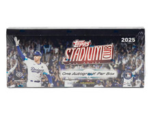 2025 Topps Stadium Club MLB Baseball Hobby Box Factory Sealed