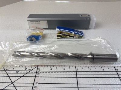 Iscar .531'' Coolant Thru Indexable Drill 5/8'' Shank DCN 0531-639-063R-12D