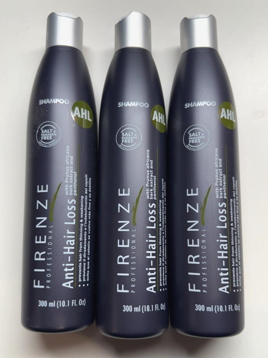 Firenze Professional Anti-Hair Loss Shampoo 10.1oz BUNDLE OF 3 | eBay