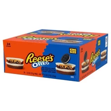 Reese's OREO Peanut Butter Cups, King Size, 24-Pack, 2.8oz Each, Fusion Treat