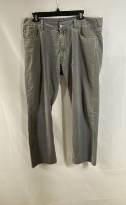 Canali Men's Gray Straight Leg 5-Pocket Jeans Pants Made in Italy EU 54 US 38