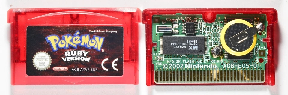 Pokémon Ruby Version (GBA, 2002) - Complete PAL - Image 3 of 4