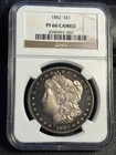 1882 Morgan Silver Dollar NGC PF-66 CAMEO