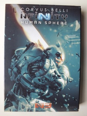 Corvus Belli Infinity Human Sphere N3 Core Book and Rulebook w/ Slipcase *2016*