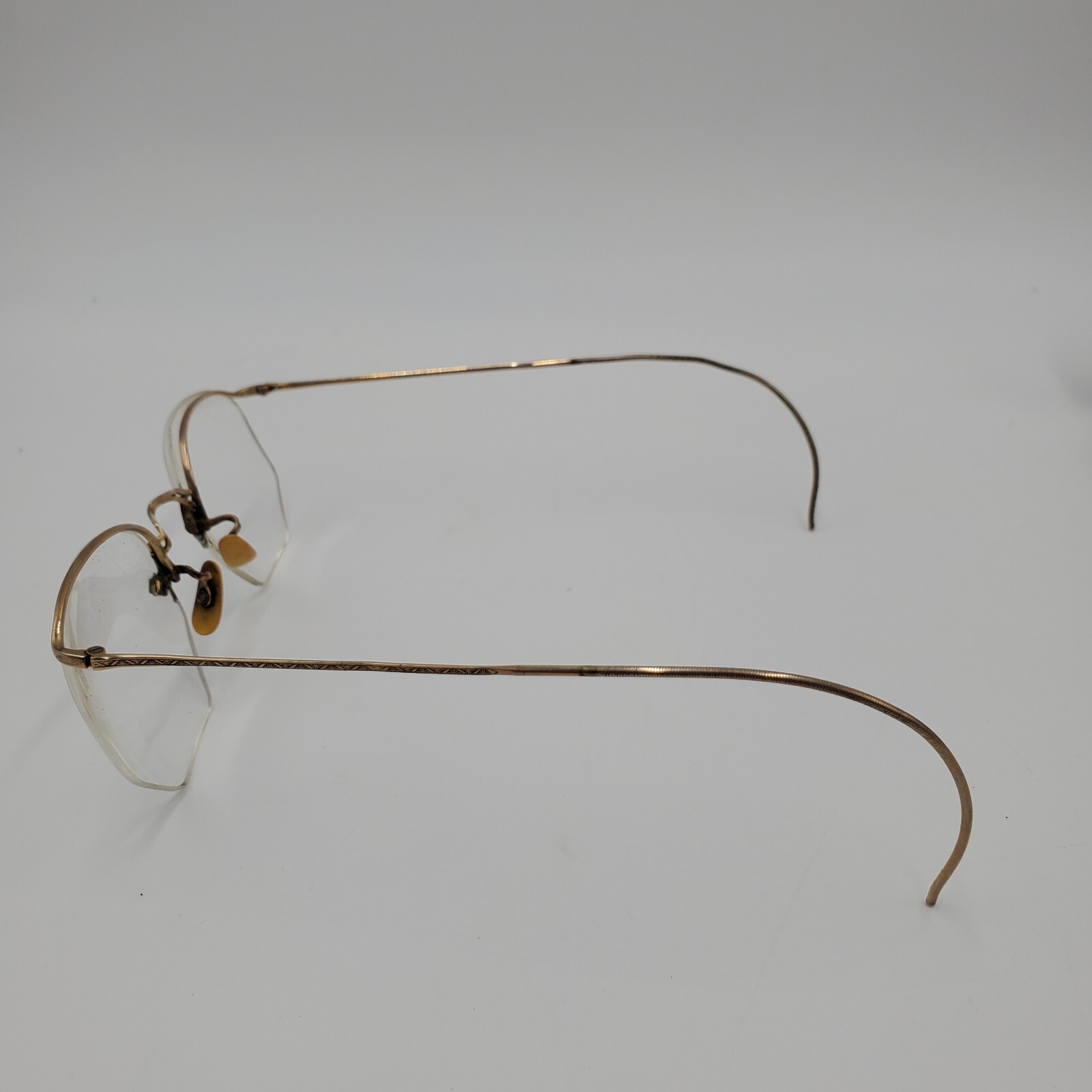 Antique Gold Filled Eyeglass Frames 1/10 12K Vtg EYEG… Gem