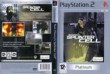 Jeu PS2 Tom Clancy's Splinter Cell - Version Pal Ita, Comme Neuf, Édition Ubisoft