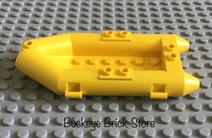lego yellow boat