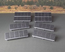 Photovoltaik, PV Module, Solarpanele, Spur H0, 1:87, Modelleisenbahn, Baustelle