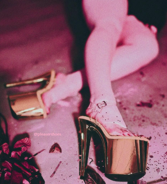 Infinity 909 Pleaser Platforms Pleaser 24 Inch Heels PLEASER