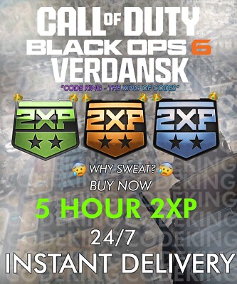 Call of Duty: Black Ops 6 Verdansk - 5 Hour Double XP DLC PC/PS4/PS5/XBOX One/