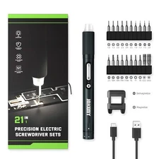 Cordless Screwdriver 3 Gears Torque Adjustable Precison Screwdriver Set Automati