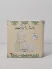 Dept 56 Snowbabies SWEET BLESSINGS ORNAMENT Porcelain Cradle Prayers 6003549