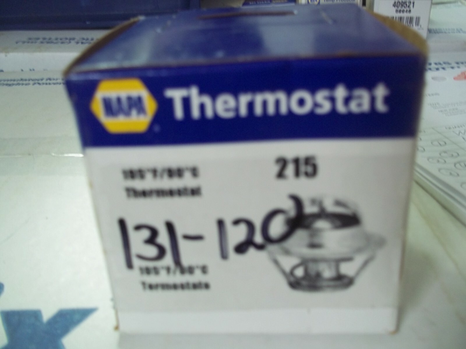 Engine Coolant Thermostat Kit-195 Degrees Engine Coolant  