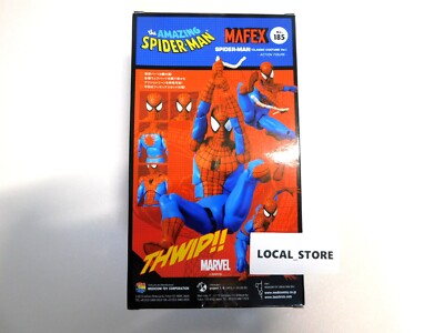 MAFEX No.185 SPIDER-MAN CLASSIC COSTUME Ver. ACTION FIGURE | eBay