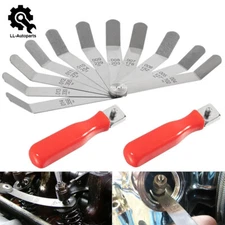 A308 Offset Valve Tappet Gauge Feeler Gauge Set 11 Blade Offset 0.004" to 0.014"