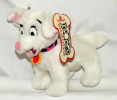 NEW W/TAG  DISNEY ~102 DALMATIANS~   6-1/2'' TALL X 7'' IN LENGHT PLUSH --APPLAUSE