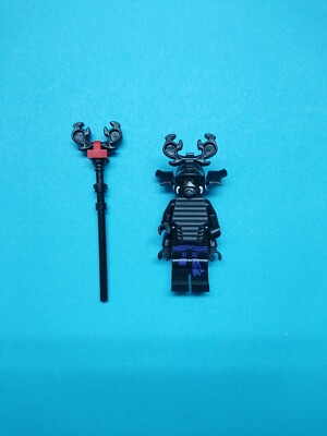 Lego Ninjago Minifigure Lord Garmadon Overlord Final Battle w/ Staff 70505! 