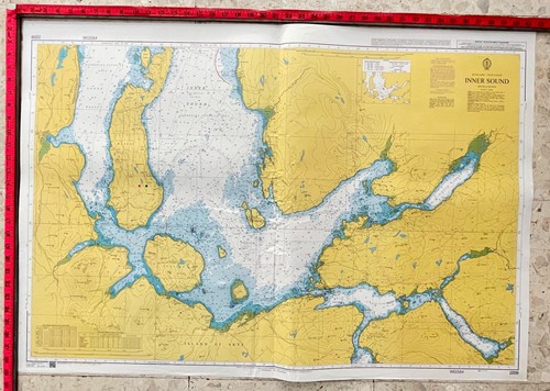 Admiralty 2209 INNER SOUND SCOTLAND WEST COAST Genius Marine Nautical Map Chart - Picture 2 of 12