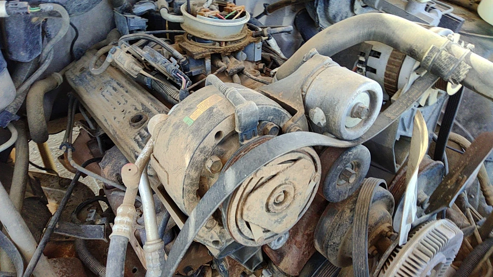 Conjunto de bomba compresor aire acondicionado GMC Sierra 2500 1985-1992 OEM 5,7 L Foto 4 de 4