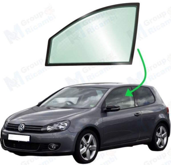 Volkswagen Golf 6 2008 - 2012 Fensterscheibe Absenkbar Links 3-TüRig-image