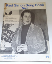 Paul Simon - Song Book No. 3 .Songbook Pattern Music