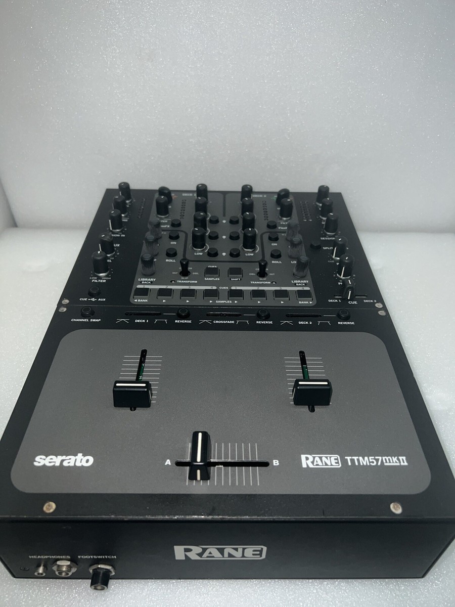 Rane TTM57 MKII MK2 DJ Mixer for Serato DJ Pro v2.5.5 w/New Black