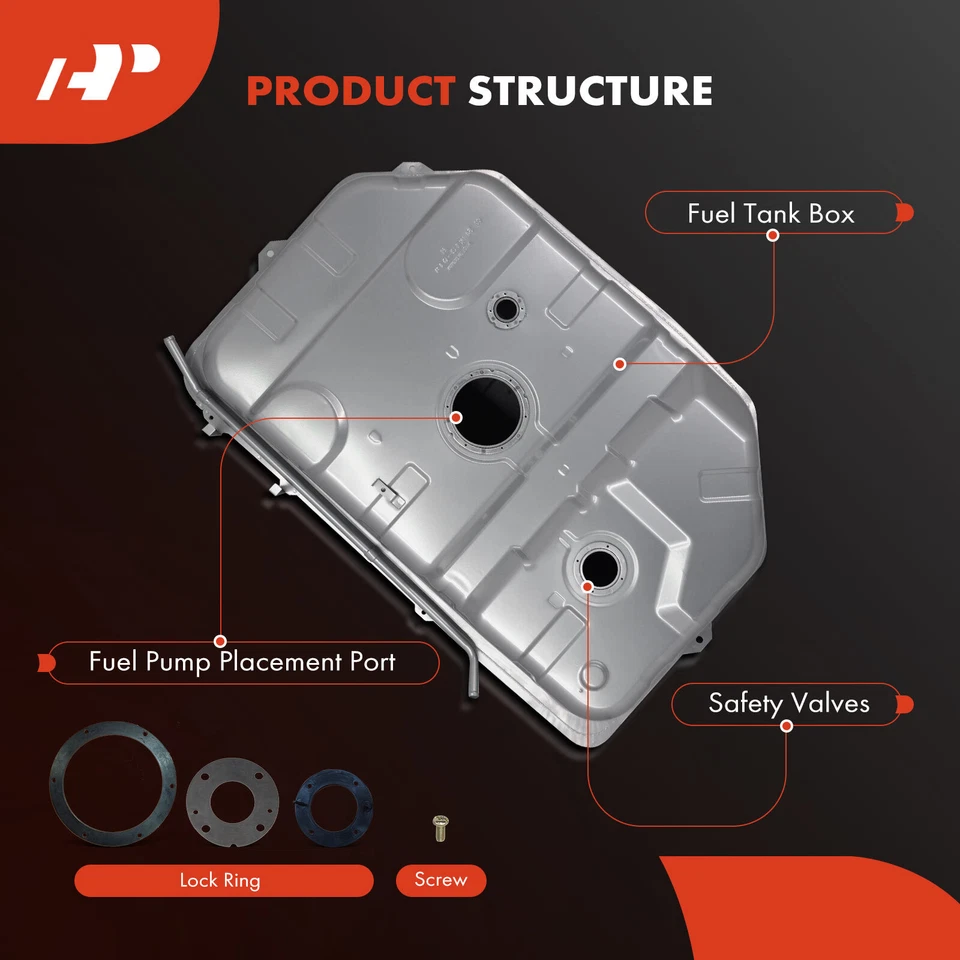 Топливный бак из оцинкованной стали 19,8 галлона для Kia Sedona 2002-2003 2004 2005 3,5 л - Изображение 2 из 4