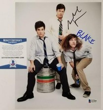 Blake Anderson & Anders Holm signed Workaholics 8x10 Photo Q12888 ~ BAS COA