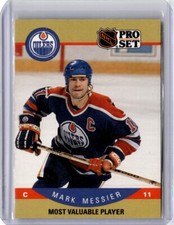 1990-91 Pro Set Mark Messier C Edmonton Oilers #397
