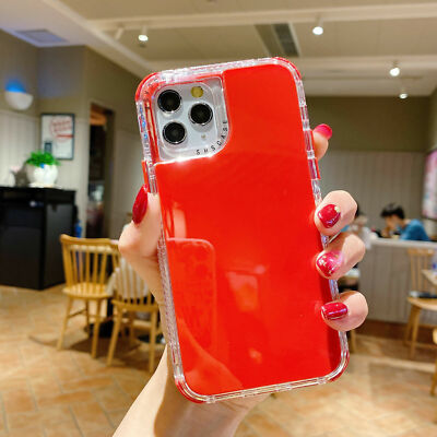 Silicone Shockporoof Case Hybrid Hard Cover For iPhone 13 12 11 Pro Max SE XR 8