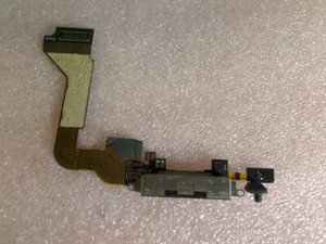 Power Lade Buchse Kabel Cable 821-1093-A Apple Iphone 4 A1332 -3