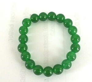 19 Cuentas Verde Jade 5mm Piedra 3 Bebe Pulsera Brazalete De La Suerte Chino Suerte Amor A3 Ebay