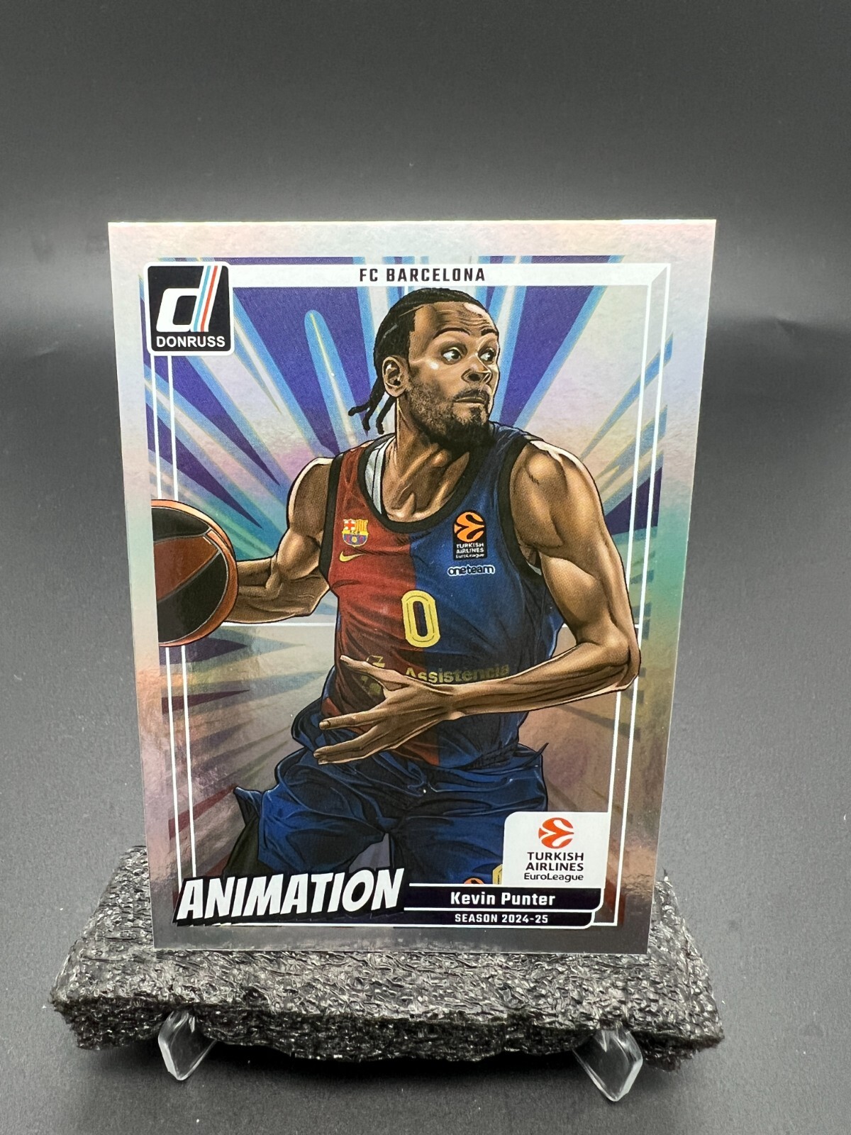 2024-25 Panini Donruss Euroleague Kevin Punter Animation SP #7573 S