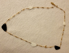 Eisenberg Vintage Gold Plated Link Necklace w...
