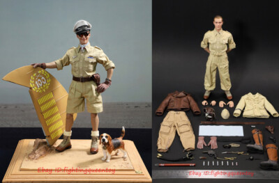 DID 1/6 German Flying Ace “Star Of Africa” Hans-Joachim Marseille