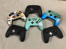 Nintendo Switch PowerA Enhanced Wireless Controllers Lot Pokemon Animal Crossing