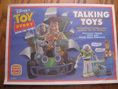 burger king toy story 1996