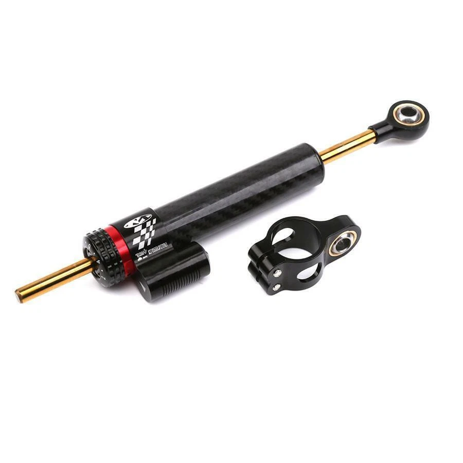 For Yamaha Honda MV Agusta Motorcycle Universal Steering Damper Stabilizer 250MM - Image 2 of 4