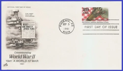 USA5 #2559g U/A ARTCRAFT FDC   World War II - Civil Defense