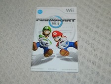 Nintendo Wii Mario Kart Wii Instruction Manual ONLY