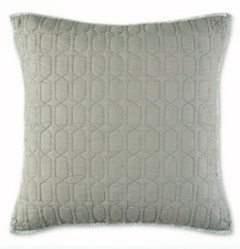 Nico European Pillow Sham in Grey/Aqua