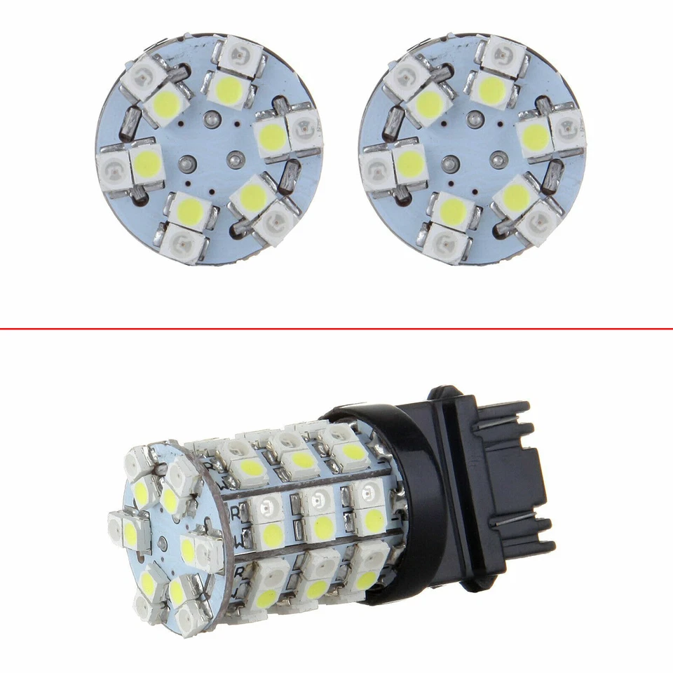 Switchback Front Turn Signal Light For Ford F-150 F-250 F350 2001-2014 LED Bulbs - Image 3 of 4