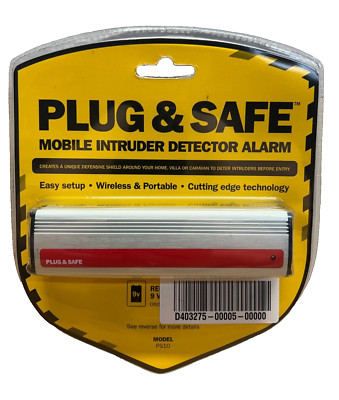Plug and Safe Mobile Intruder Detector Alarm   Model PS8 (Tote 54)