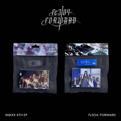NMIXX 4th EP Album Fe3O4 FORWARD POCA 2Ver SET QR Card+Keyring+9ea