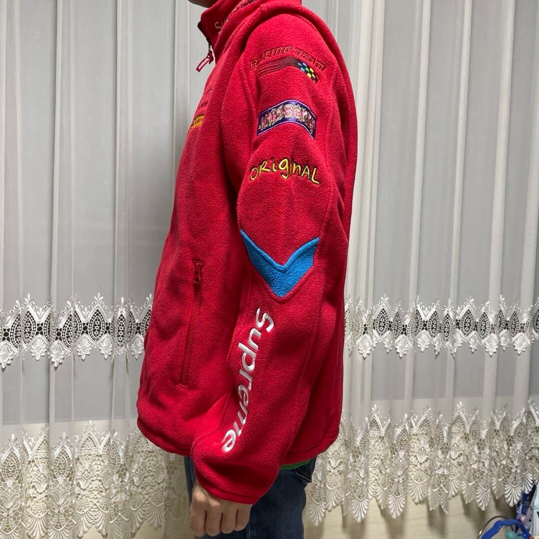 Supreme Polartec Fleece Jacket 21AW Skittles Red Size XL Supreme Polartec Fleece Jacket 21AW Skittles Red Size XL
