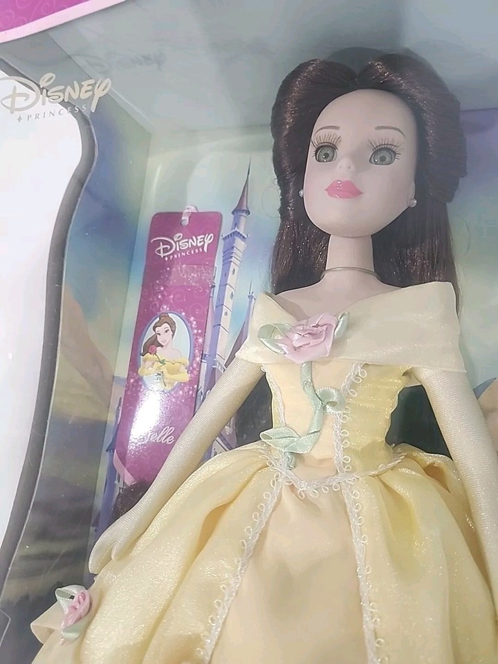 Disney Princess Belle 16” Porcelain Keepsake Doll 2001 The Brass Key